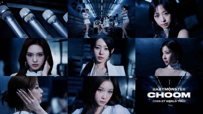 BABYMONSTER、2度目のワールドツアー開幕へ!コンセプトフィルム公開で期待高まる