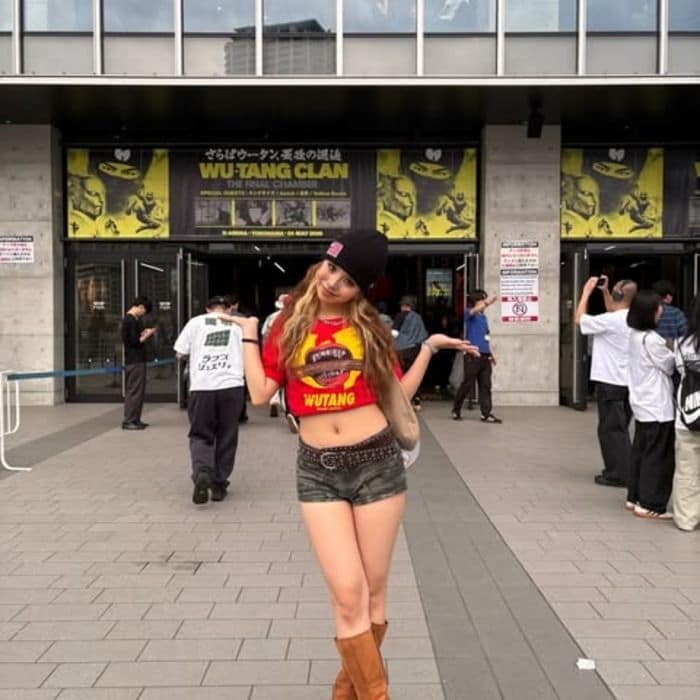 「Wuコーデが完璧過ぎる」久保田葉央、美脚でおしゃれファッション披露