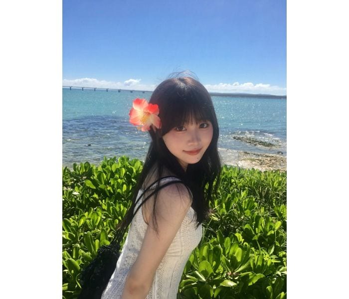 古園井寧々「少し早めの夏休み」で沖縄満喫