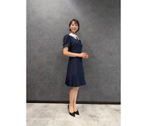 今井春花、清楚なネイビーのワンピース姿を公開