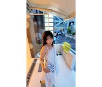 「全てが…美しい」本田翼、ドット柄のキュートワンピ姿で時止めチャレンジ！！
