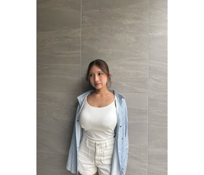 三田悠貴、絶対領域あらわ！夏の軽やか＆爽やかな着こなしに反響