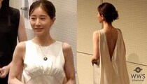 【動画】田中みな実、美背中アピールの白ドレスで日本ジュエリーベストドレッサー賞に登場！