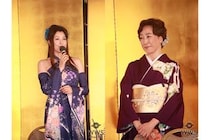 高島礼子、美しすぎる自前の着物姿で登場！藤原紀香との初共演で「これではいけない」と急遽衣装を変更＜明治座創業150周年ファイナル公演 舞台「メイジ・ザ・キャッツアイ」＞