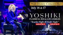 YOSHIKI、LAクラシカル公演2日間が完売！世界的アーティストとの豪華共演に注目