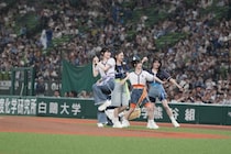 CUTIE STREET佐野愛花＆真鍋凪咲、ベルーナドームでセレモニアルピッチ！自己採点は92点と88点