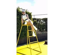 宇野実彩子、キュートすぎる白いテニスウェア姿でファン魅了