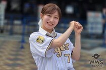 【動画】川上千尋、かわいすぎる阪神ユニフォーム姿で『サントリードリームマッチ2026』をレポート！