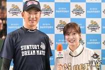 【動画】能見篤史氏に川上千尋がインタビュー「自分の真っ直ぐがどれぐらい通用するのかちょっと楽しみです！」＜サントリードリームマッチ2026＞