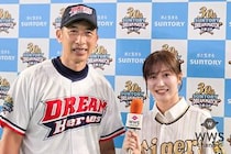 【動画】矢野燿大氏に川上千尋がインタビュー「みんなボロボロになりながら頑張っているので！」＜サントリードリームマッチ2026＞