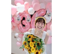 「本日、36歳になりました！」佐藤栞里、はじける笑顔のSHOT＆報告にファン祝福