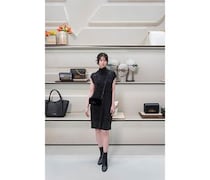 エンポリオ アルマーニ 新旗艦店「エンポリオ アルマーニ 銀座店」のオープンを祝し俳優の新田真剣佑、INI髙塚、藤牧、松田、俳優の桜田ひよりなど、豪華ゲストが登場