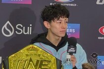【動画】吉成名高、ONE SAMURAI 1で試合終了後に思いを語る！