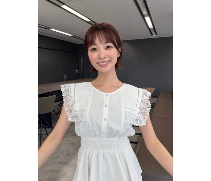 今井春花、清楚なレース衣装姿が超キュート！「可愛いです」「大好きです」