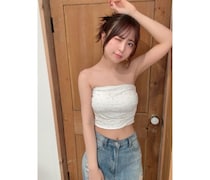 竹内星菜、美肌チラ見せ！夏らしい爽やかコーデを披露