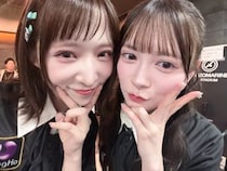 小栗有以、ロッテユニフォーム姿でスタジアムに登場！伊藤百花とのキュートな2ショットも