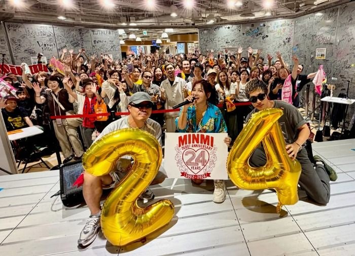 MINMI、デビュー24周年を地元・大阪でファンと祝福！初の日本武道館公演にHIPPY出演決定