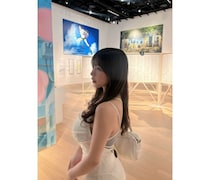 桃木兎羽、フェミニンなホワイトコーデが女子力高すぎる！