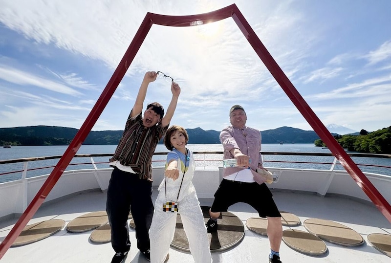 「ハンコ旅」第5弾、高橋成美が大活躍&大暴れでおじさん2人も大あわて!