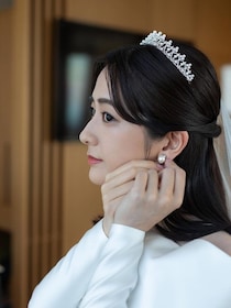 「尊いです」TBS田村真子アナ、披露宴のウエディング姿を公開！同僚アナも「本当に美しかった」「王女のようです」