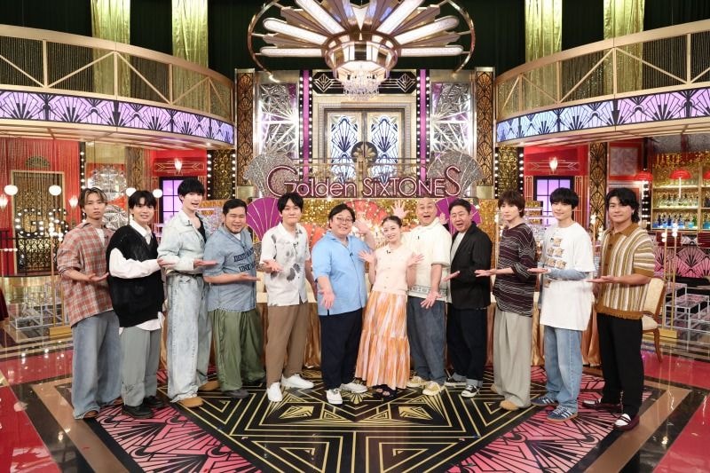 橋本環奈が『Golden SixTONES』初参戦 5000個のピンポン球実験や大型トラック綱引きで大盛り上がり