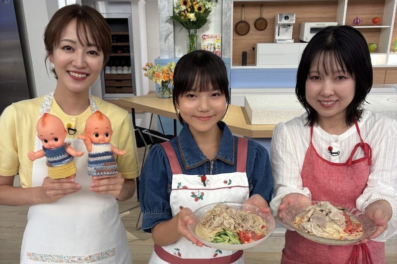 「キユーピー3分クッキング」8月は「夏の親子クッキング」特集 親子で楽しめるレシピを5週連続放送