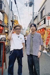 とろサーモン久保田＆中丸雄一が異色タッグ　関西のディープ街を巡る新番組『ラクガキさんぽ』