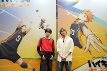 MAZZEL・RAN＆EIKI『ハイキュー!!』の世界を体験　驚異のレシーブに「今日からバレーボールをやらせて！」
