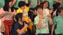 内村光良、車いすの10歳少女と「24時間テレビ」でダンス挑戦　総勢48人が国技館で生披露