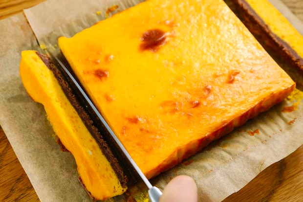 ねっとり濃厚「かぼちゃのチーズケーキ」レシピ