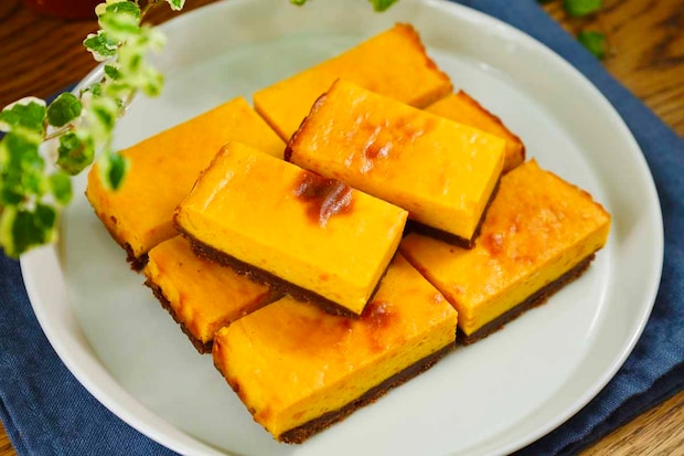 トースターで簡単!ねっとり濃厚「かぼちゃのチーズケーキ」レシピ