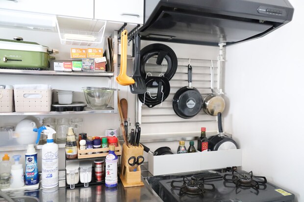 忙しいときほど使いやすい、めろんぱんママさんの「家事効率化キッチン」