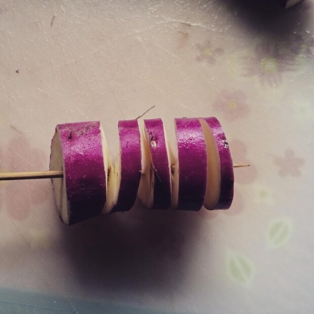 「トルネード大学芋」レシピ