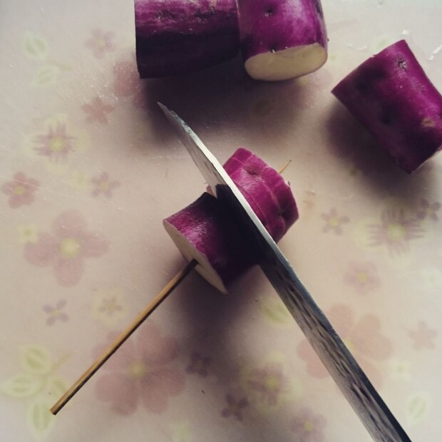 「トルネード大学芋」レシピ