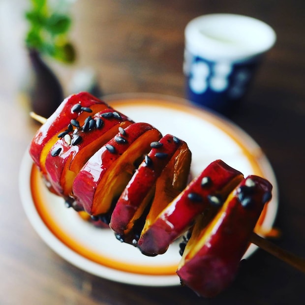 「トルネード大学芋」レシピ