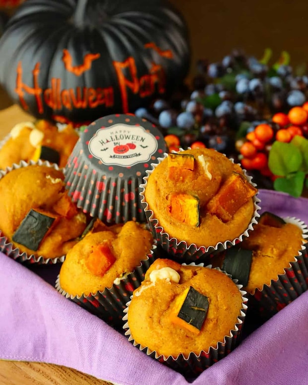 ゴロゴロかぼちゃマフィン1