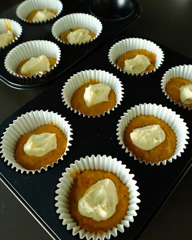 ゴロゴロかぼちゃマフィン2