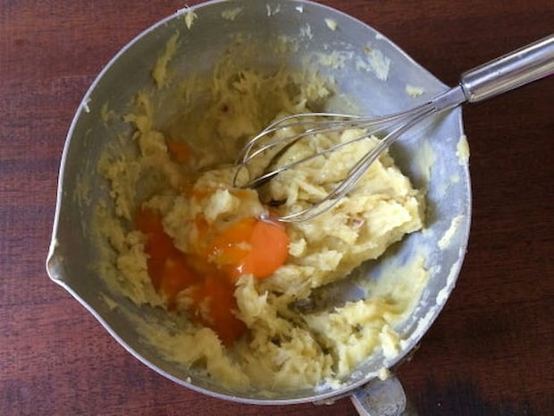 山本ゆりさんの「スイートポテトケーキ」レシピ