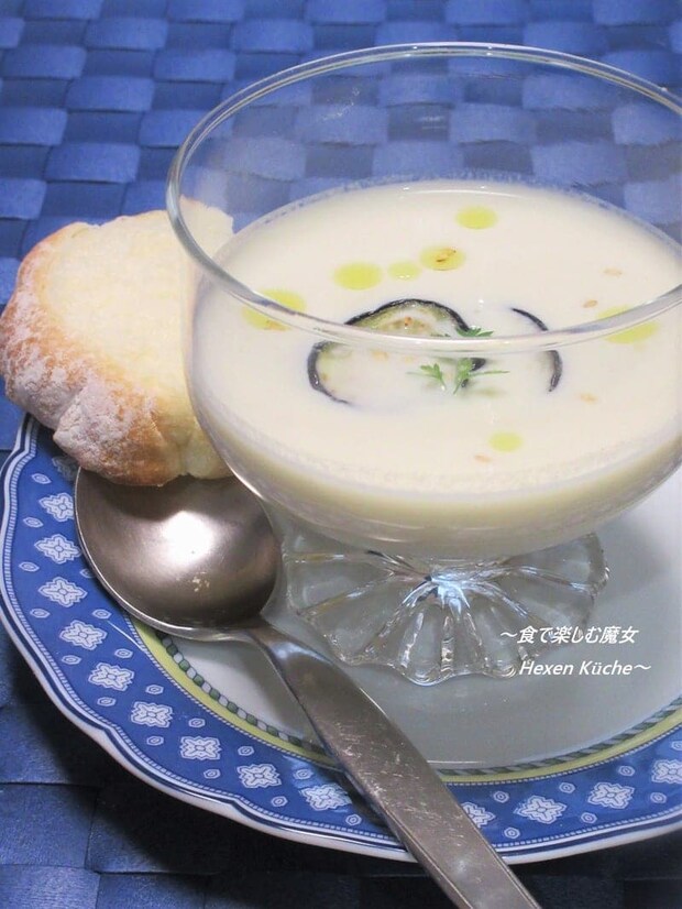 なすの冷製ポタージュ