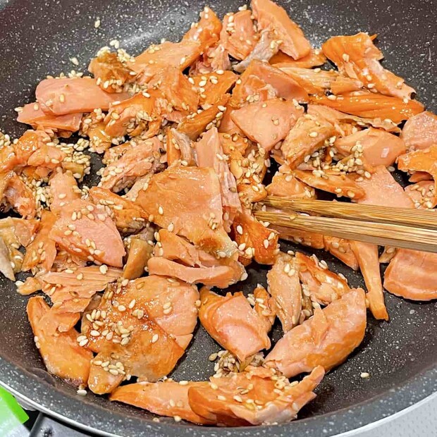 「 紅鮭のフレーク」作り方