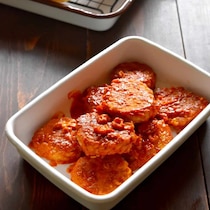 パンにはさんでも♪「チーズチャップソースのチキンバーグ」レシピ