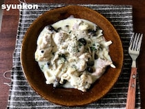 これはおすすめです！レンジで一発「鶏ときのこのクリーム煮」レシピ