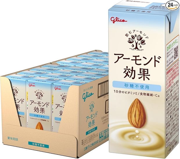 アーモンド効果 砂糖不使用 200ml×24本