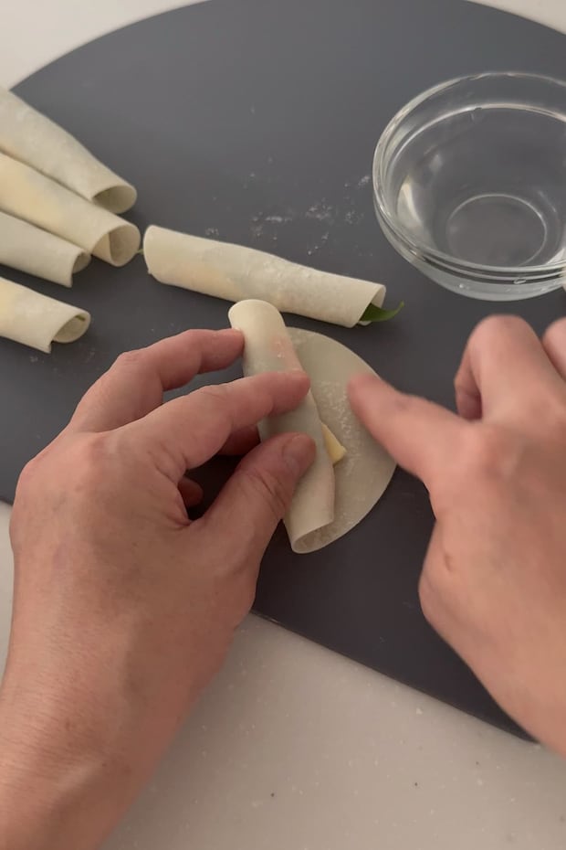 明太しそチーズ焼き工程1-1