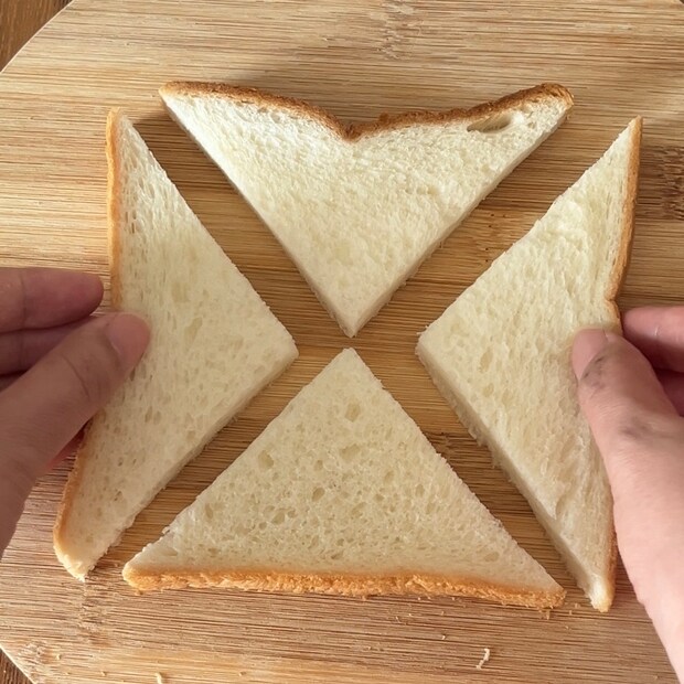 カリカリやみつきハムチーズサンド