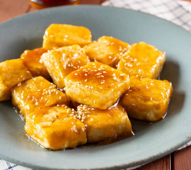 「甘辛みそ豆腐」レシピ