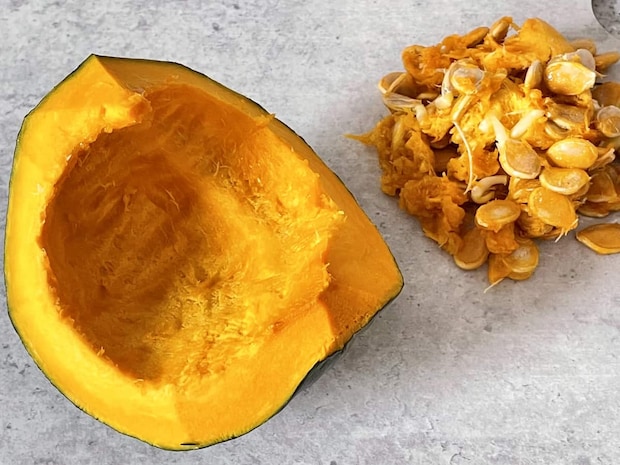 「かぼちゃの牛肉巻き」レシピ