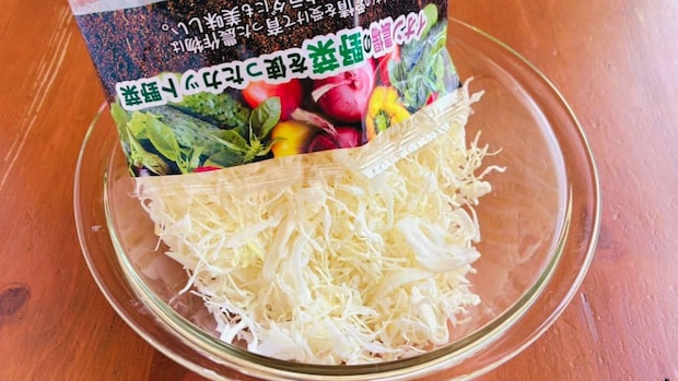 爆速ツナ塩昆布キャベツ