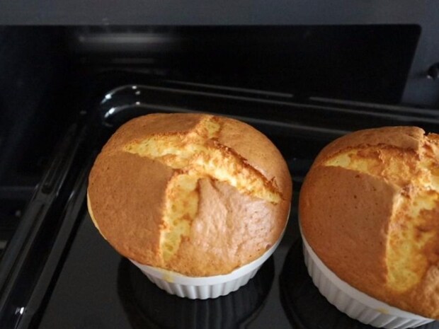 「分厚いホットケーキ」レシピ