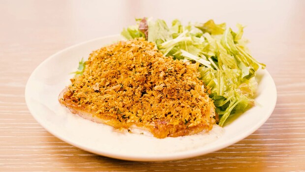 鶏もも肉のディアブル風-完成写真